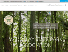 Tablet Screenshot of maudslayassociation.org
